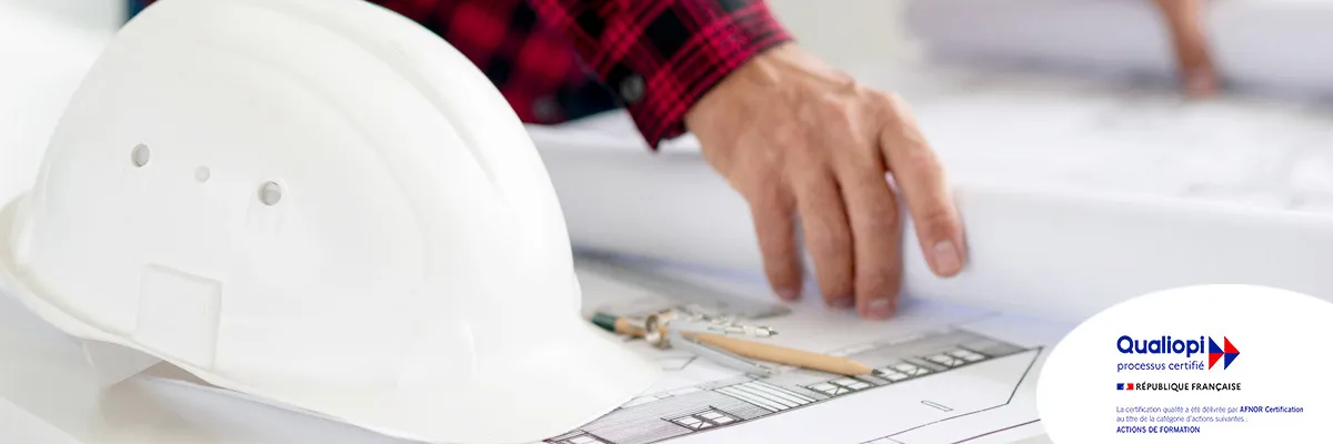 Image ordinateur formation batiment réalise par QUALIFORM CONSULTANTS certifié QUALIOPI
