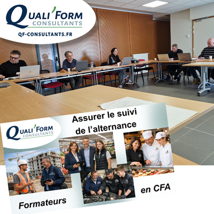 Image Suivi de l'alternance • Formateurs en CFA | Actu QUALIFORM CONSULTANTS qualité • formations • accompagnement